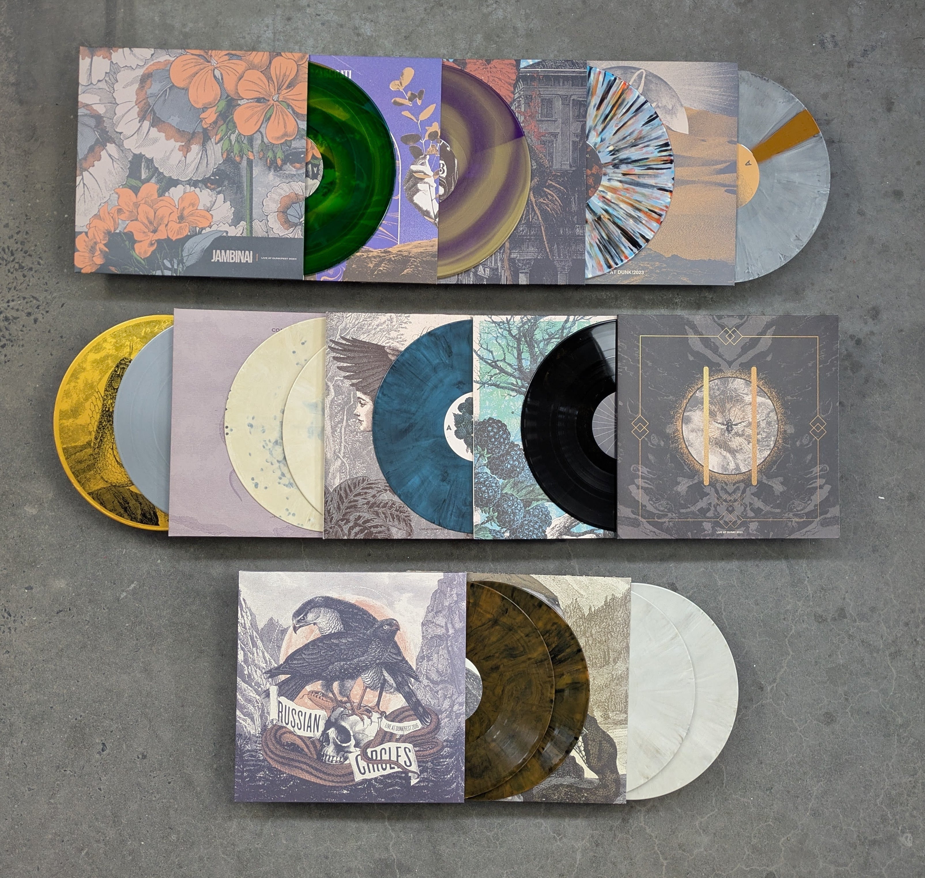 Live at dunk!festival Bundle [3xLP or 5xLP] – dunk!records