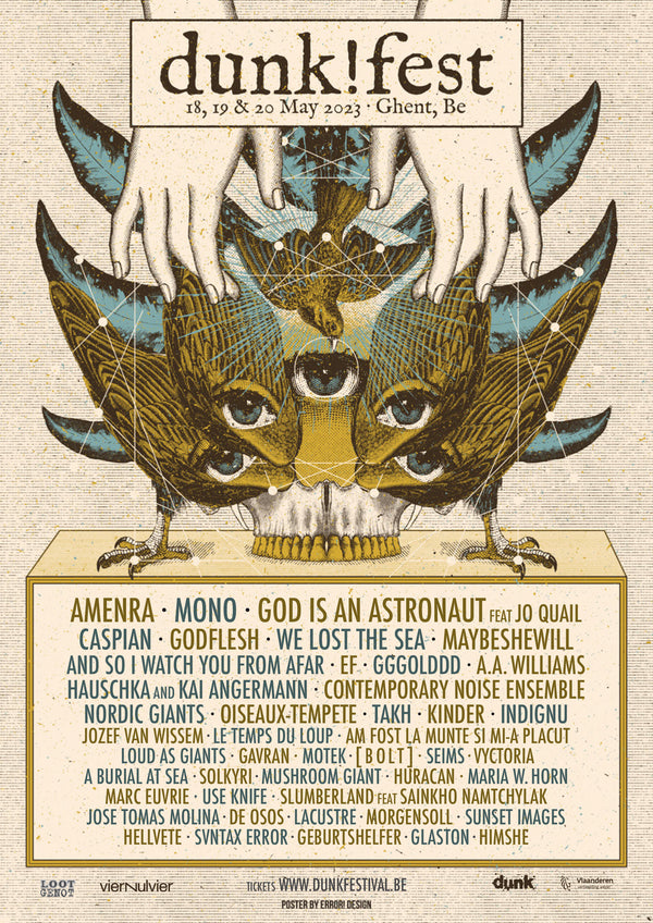 dunk!festival 2023: official poster