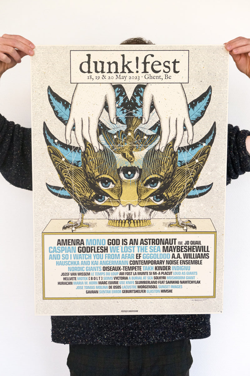 dunk!fest 2023 poster • Error! Design